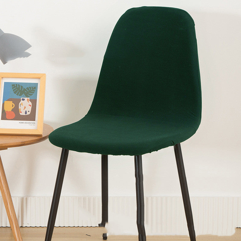 Dining Chair Covers Stretchable Solenne Dark green