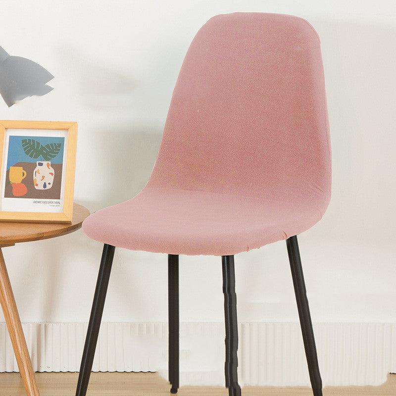 Dining Chair Covers Stretchable Solenne Light pink