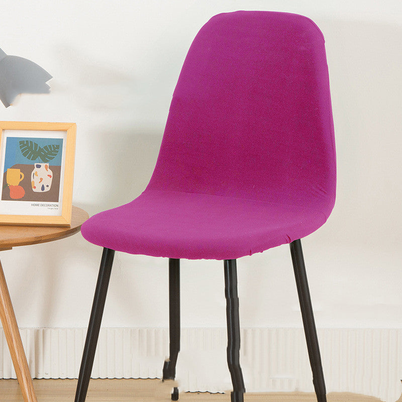 Dining Chair Covers Stretchable Solenne Light Purple
