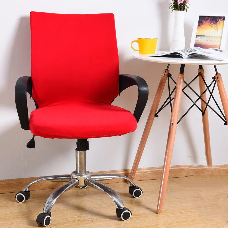 Dining Chair Covers Stretchable Spandex LUMIÈRE Chinese red-S