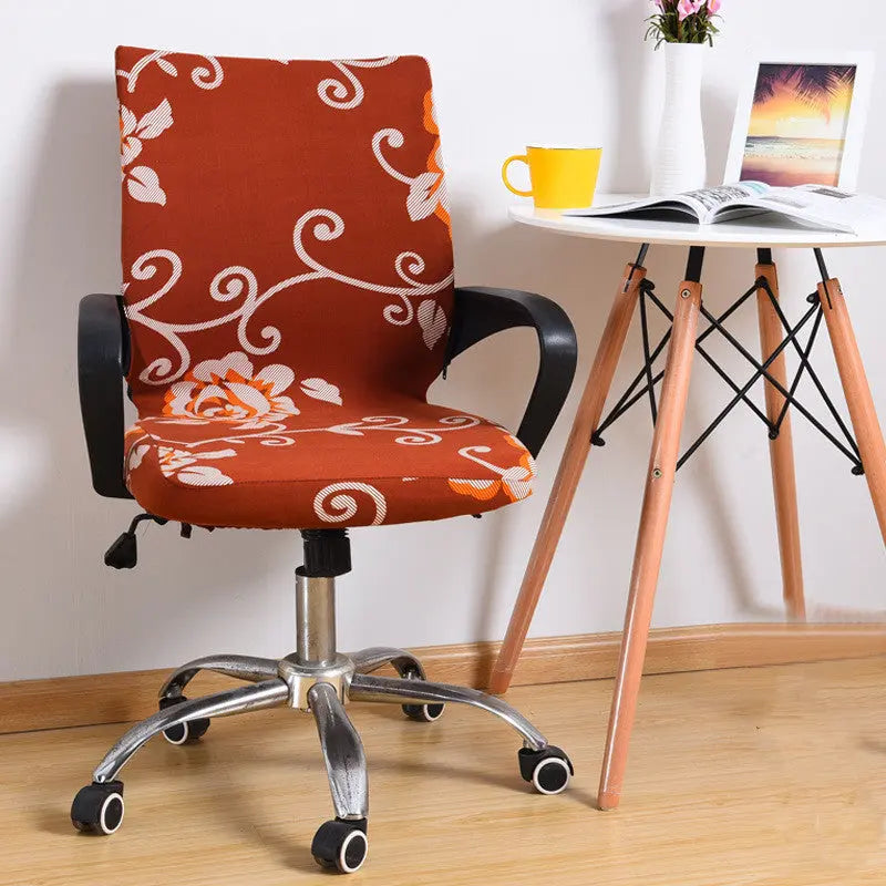 Dining Chair Covers Stretchable Spandex LUMIÈRE Rose-S