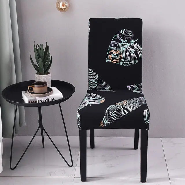 Dining Chair Covers Stretchable Spandex VIVANE 16style-40x45cm