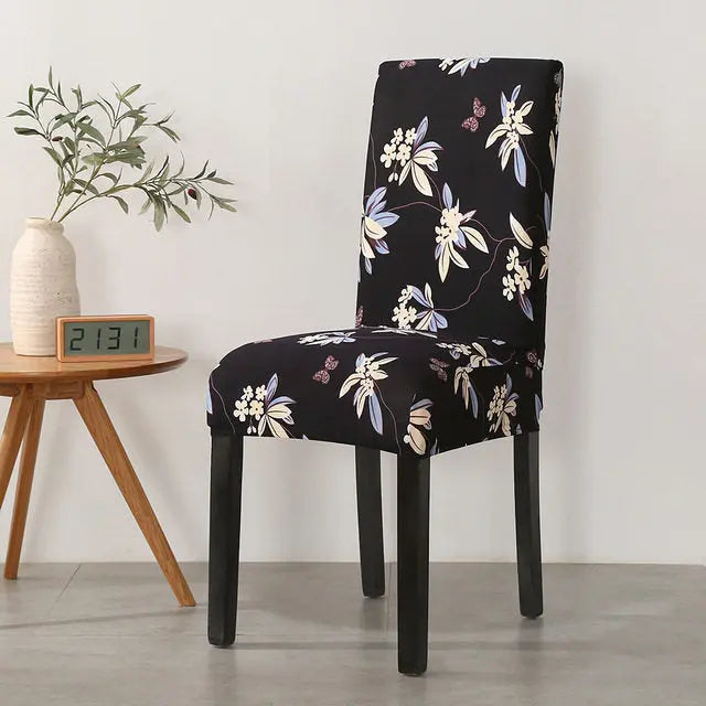 Dining Chair Covers Stretchable Spandex VIVANE 3style-40x45cm