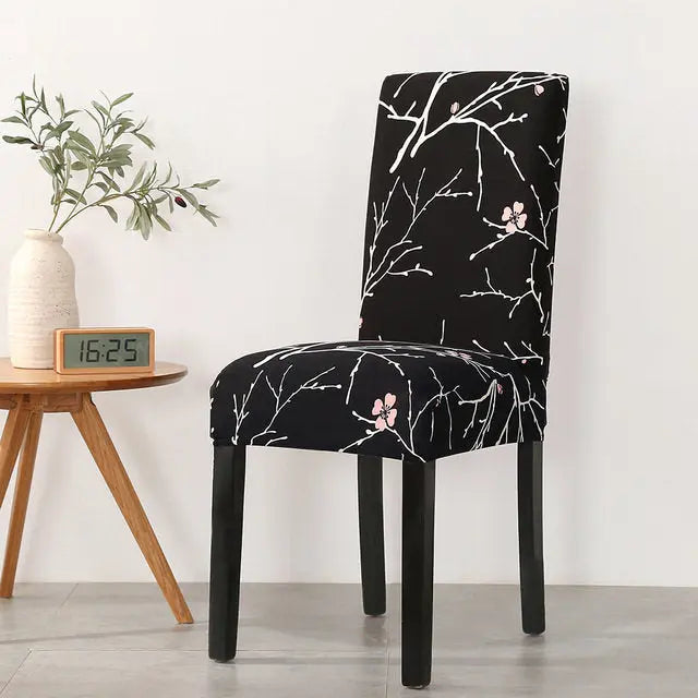 Dining Chair Covers Stretchable Spandex VIVANE 8style-40x45cm