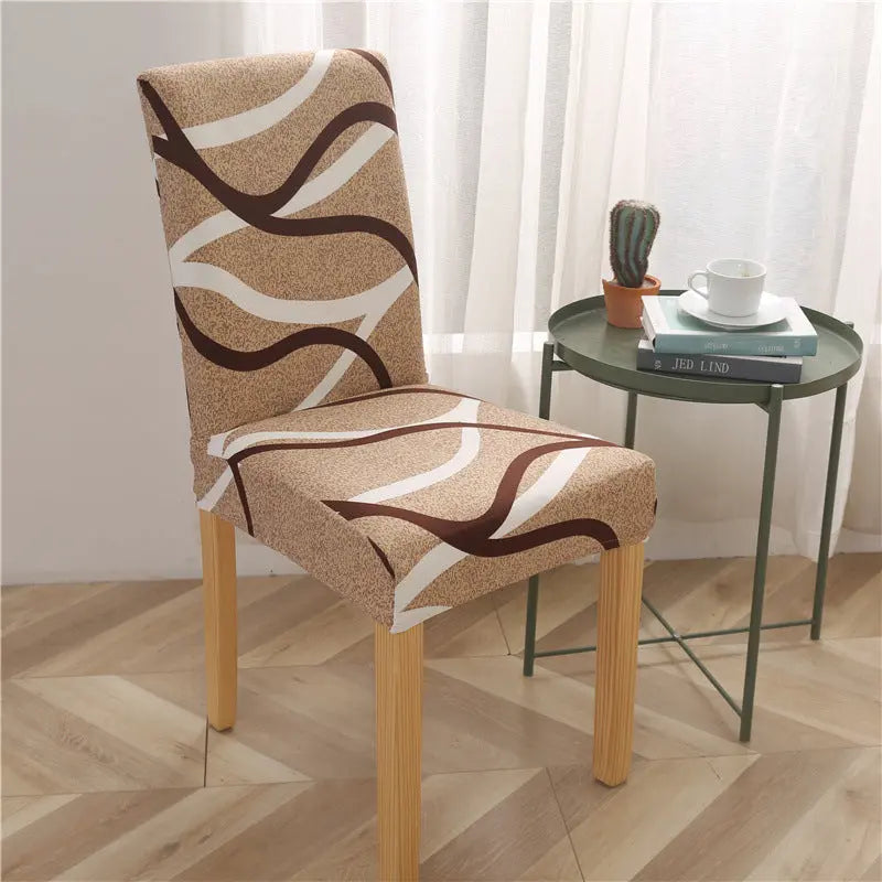 Dining Chair Covers Stretchable Washable LUNETTE Different Life-Universal