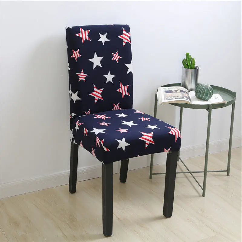 Dining Chair Covers Stretchable Washable LUNETTE European And American Style-Universal