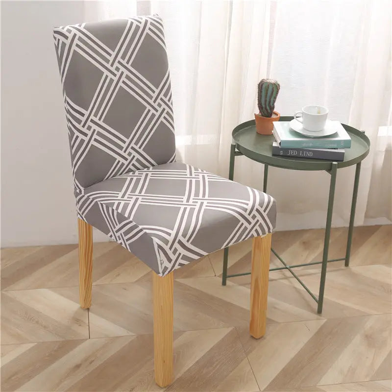 Dining Chair Covers Stretchable Washable LUNETTE Romantic-Universal
