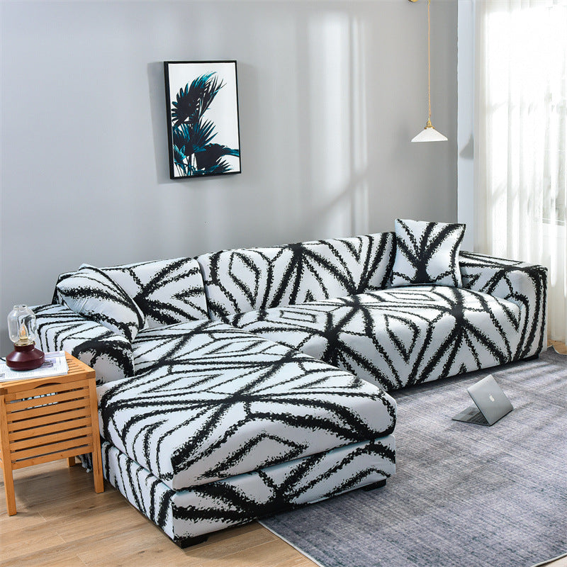 Corner Sofa Cover Stretch Pet-Friendly Liorée Simple-Double Seat