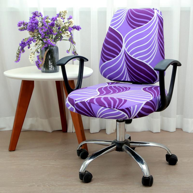 Ergonomic Chair Cover Stretch Spandex Luvette Aurora