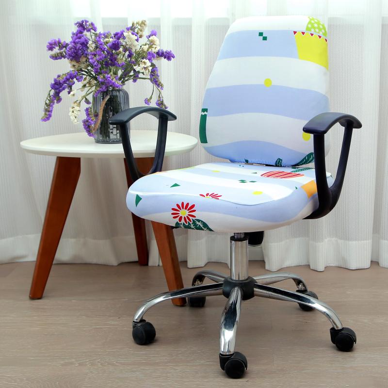 Ergonomic Chair Cover Stretch Spandex Luvette Cactus