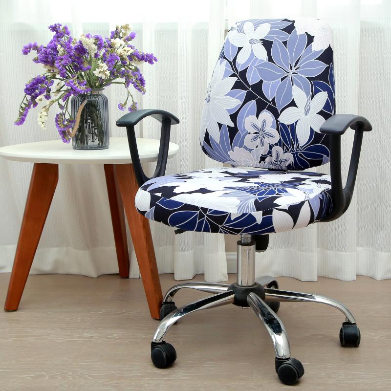 Ergonomic Chair Cover Stretch Spandex Luvette Rainforest