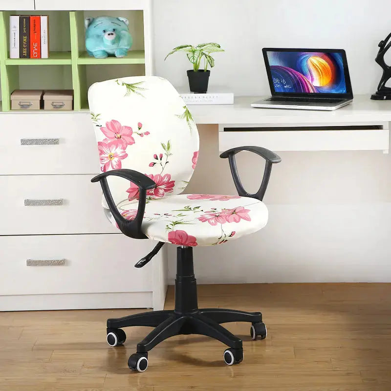 Ergonomic Chair Covers Stretchable Floriel A style
