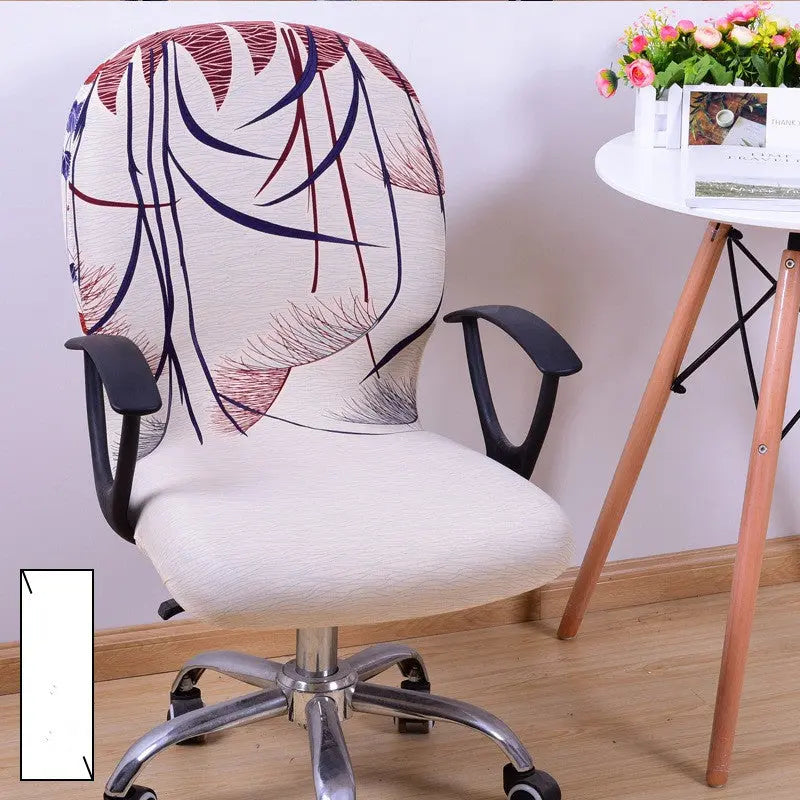 Ergonomic Chair Covers Stretchable Luvienne Late Autumn Back-Default