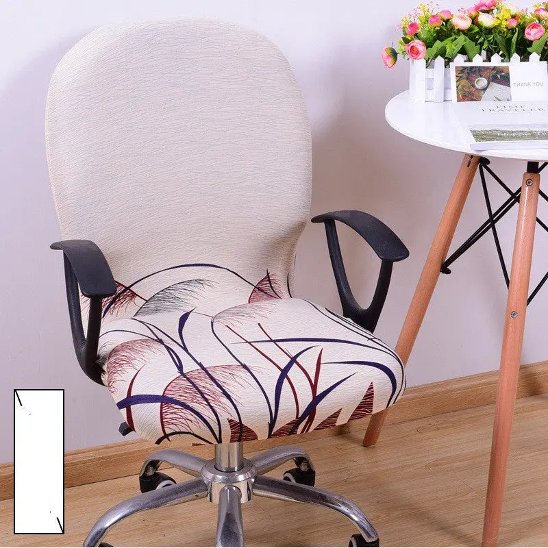 Ergonomic Chair Covers Stretchable Luvienne Late Autumn Sitting-Default