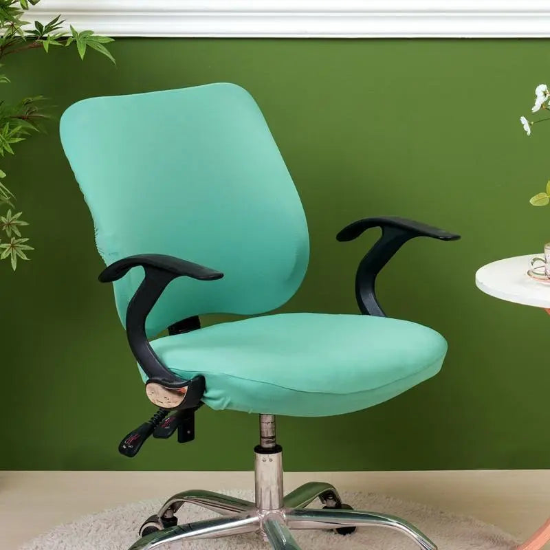Ergonomic Chair Covers Stretchable Split-Fit MIRELLE Blue