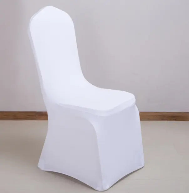 Event & Wedding Chair Covers Stretchable Blancelle White thin-Q50pcs