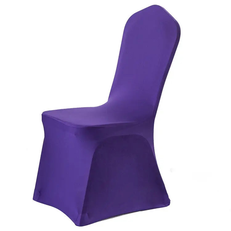 Event & Wedding Chair Covers Stretchable Chic ELONIA Purple