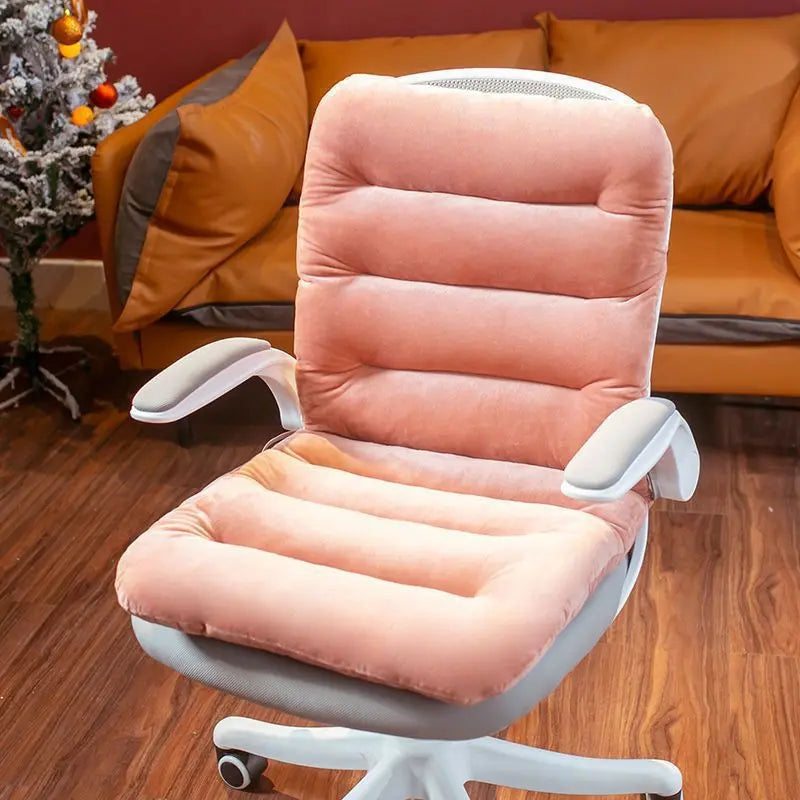 Executive Office Chair Covers Plush Cozy LUMIERA Deep Pink-Siamese 45x90cm