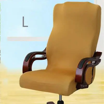 Executive Office Chair Covers Stretchable VELUNE Golden-M