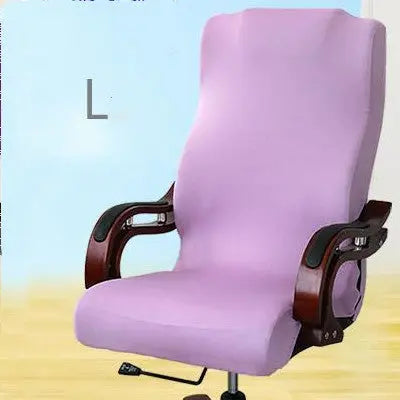 Executive Office Chair Covers Stretchable VELUNE Pink-L