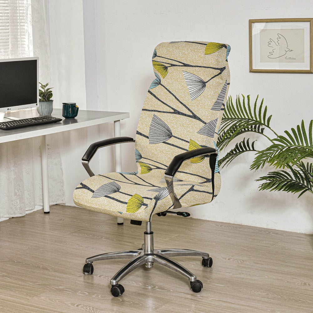 Executive Office Chair Covers Stretchable Zippéea Dandelion-M
