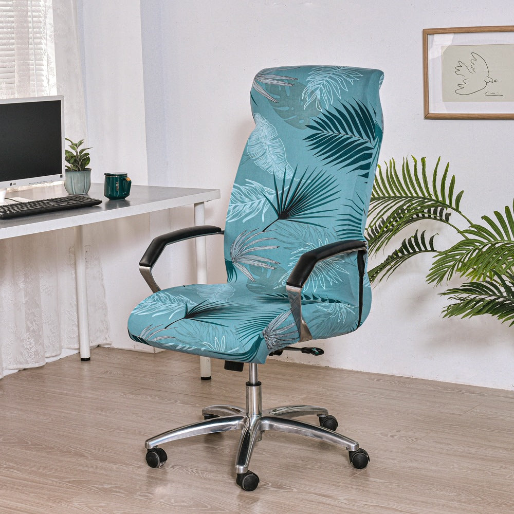 Executive Office Chair Covers Stretchable Zippéea Pinellia-M