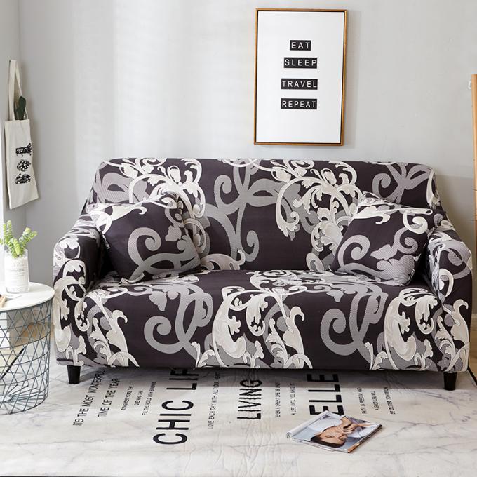 Loveseat Cover Stretch Non-Slip ELONIE Royal Style-90to140 Single