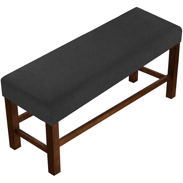 Bench Slipcover Velvet Dustproof CELINE Black-150x50x20cm