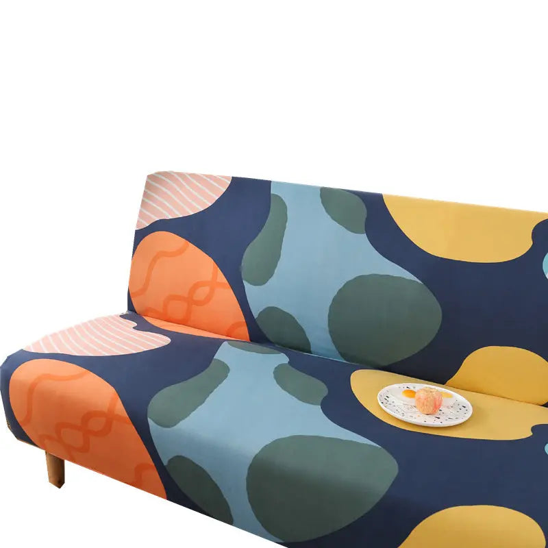 Futon Cover Printed Stretchable LUMIÈRE