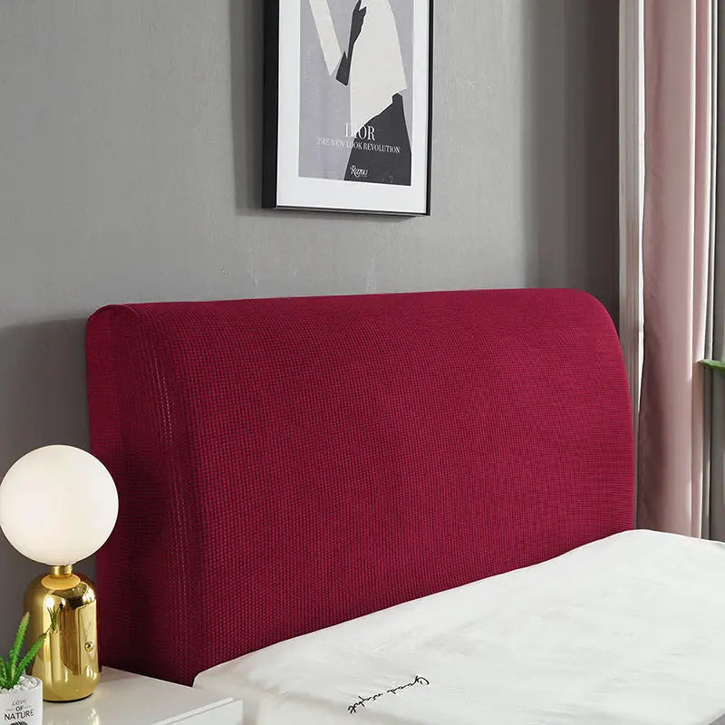 Headboard Covers Cotton Washable ELOISEX Red-200cm