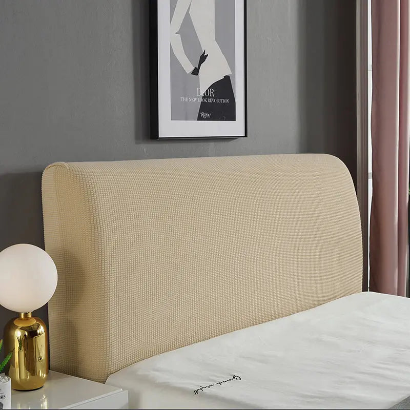 Headboard Covers Cotton Washable ELOISEX Yellow-120cm