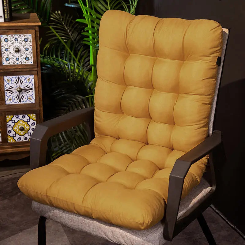 Lounge & Deck Chair Covers Cozy Cushion LUMINEA Deep yellow-35x70cm