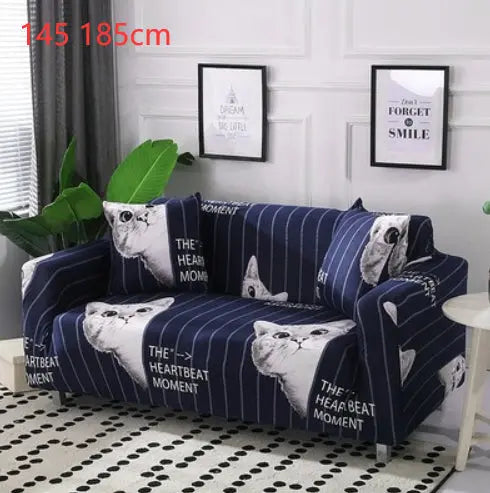 Loveseat Covers Cartoon Cloth LUMERE Cat-145 185cm