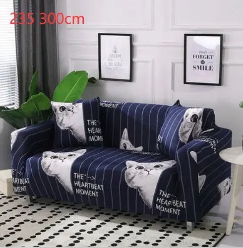Loveseat Covers Cartoon Cloth LUMERE Cat-235 300cm