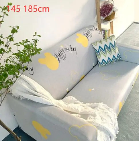 Loveseat Covers Cartoon Cloth LUMERE Gray-145 185cm