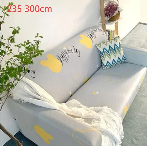 Loveseat Covers Cartoon Cloth LUMERE Gray-235 300cm