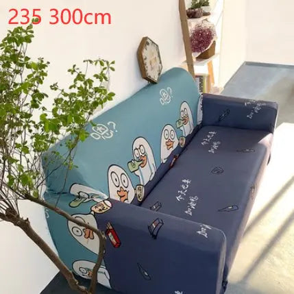 Loveseat Covers Cartoon Cloth LUMERE Violet-235 300cm