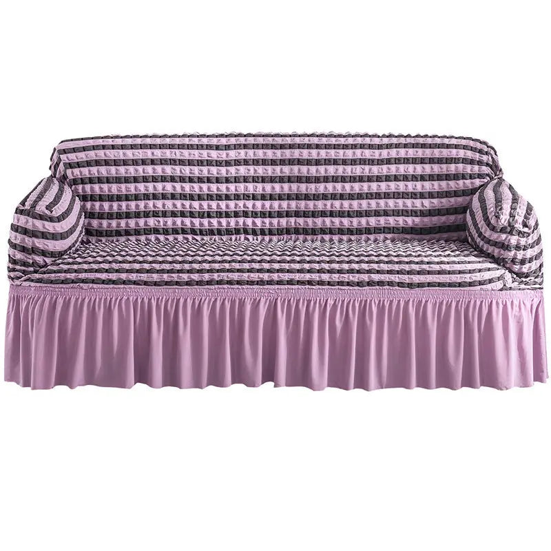 Loveseat Covers Lace Pet-Friendly ELIORA Two color purple-pillowcase