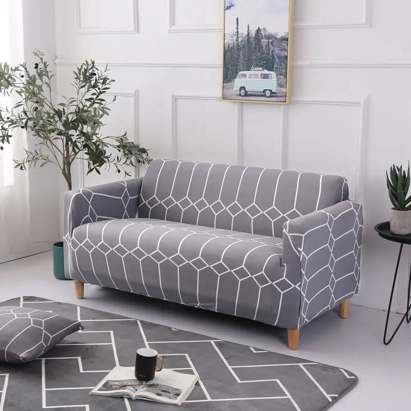 Loveseat Covers Stretch Floral ELISIA Blog-Three