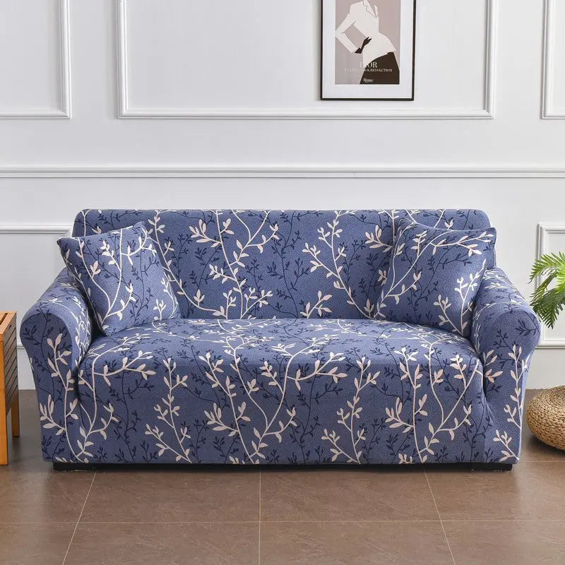 Loveseat Covers Stretch Floral VIRELLE Spring Is Full-Double Seat