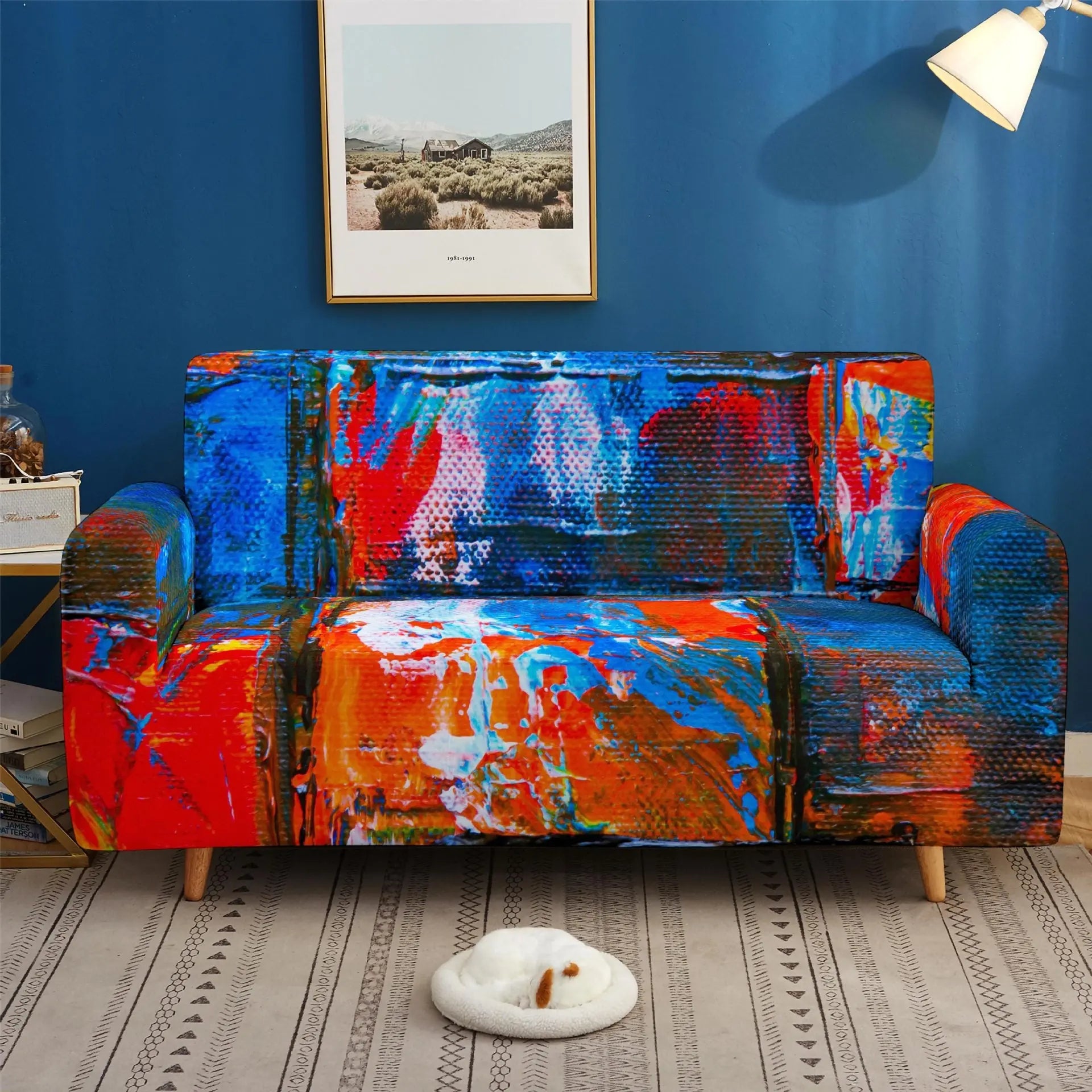 Loveseat Covers Stretch Non-Slip CHERIEA