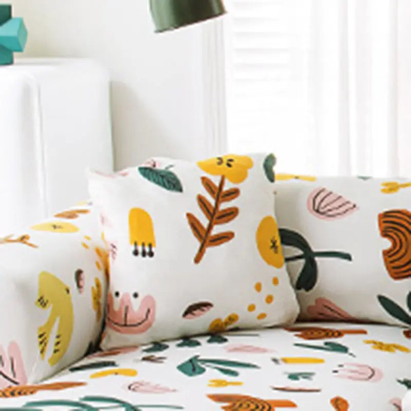 Loveseat Covers Stretch Pet-Friendly LUMIERA A-Pillowcase