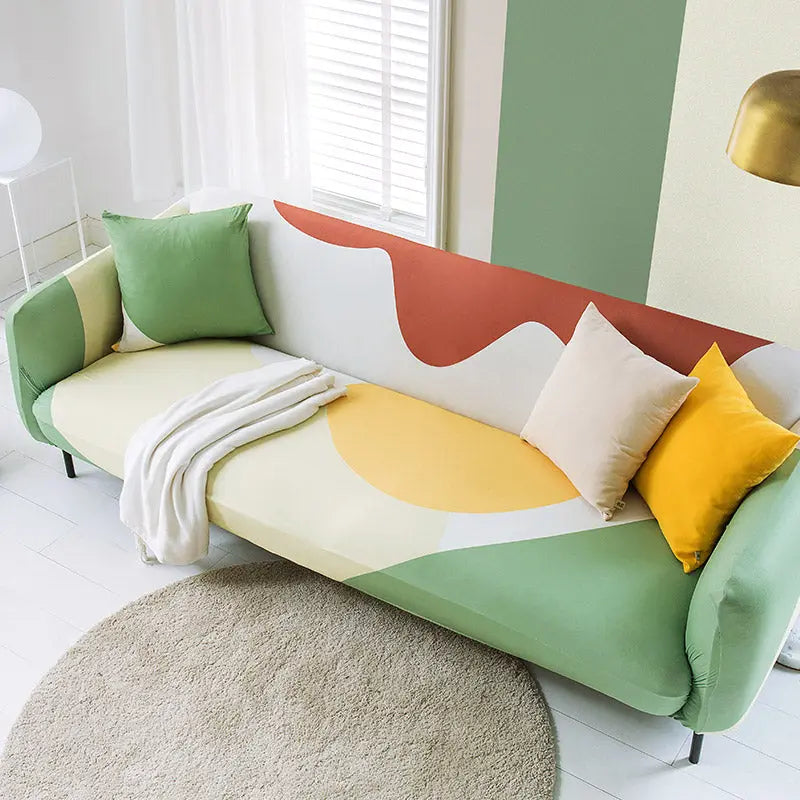 Loveseat Covers Stretch Pet-Friendly LUMIERA D-4seat no pillowcase