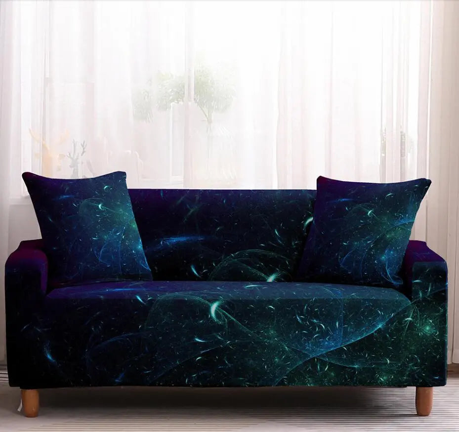 Loveseat Covers Stretchable Full-Cover LUMIÈRE B-145or185cm