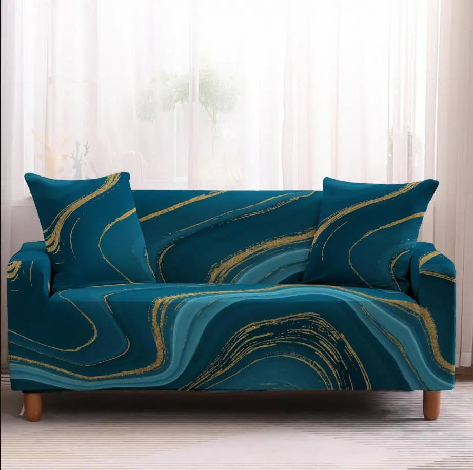 Loveseat Covers Stretchable Full-Cover LUMIÈRE G-145or185cm