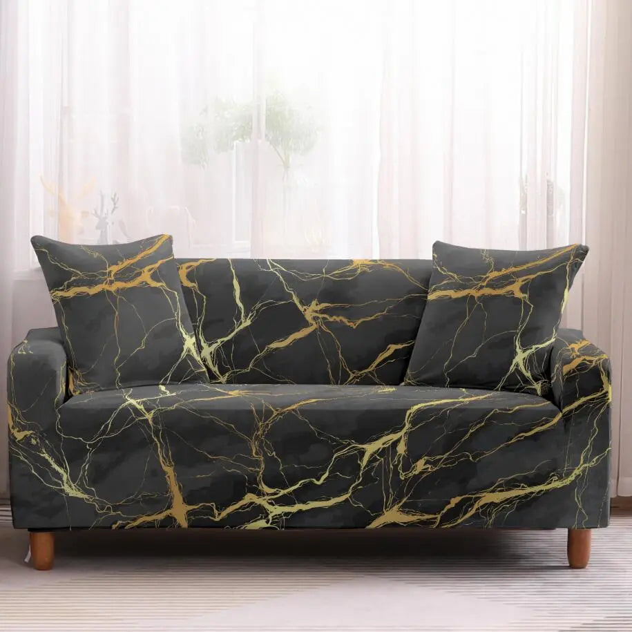 Loveseat Covers Stretchable Full-Cover LUMIÈRE E-145or185cm