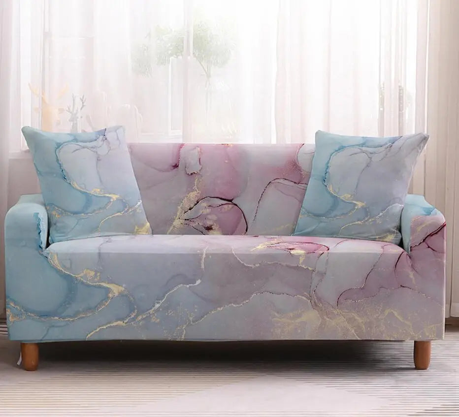 Loveseat Covers Stretchable Full-Cover LUMIÈRE F-185or230cm