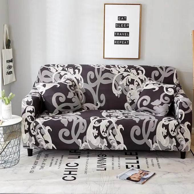 Loveseat Covers Stretchable Non-Slip LUMIERA Royal Style-235to300 Four People