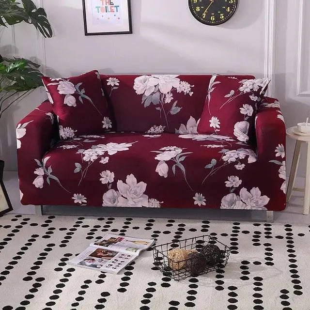 Loveseat Covers Stretchable Pet-Friendly LUMIERA
