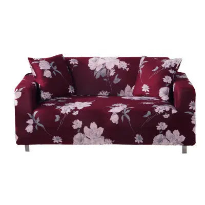 Loveseat Covers Stretchable Pet-Friendly LUMIERA Red-1 seat